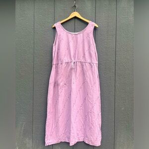 💜 100% Linen VTG Dress– Lilac Dream 💜